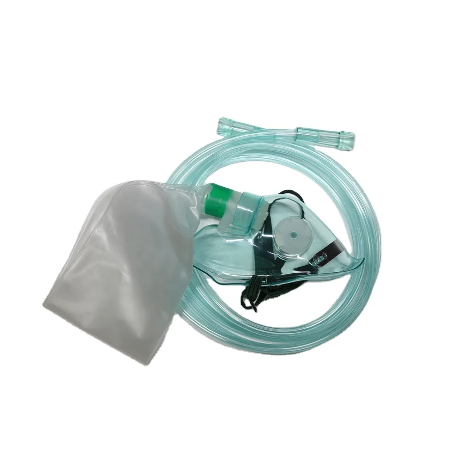 PVC Mask with Reservoir Bag NR – обзор и цена Oxygen Mask Non-Rebreather