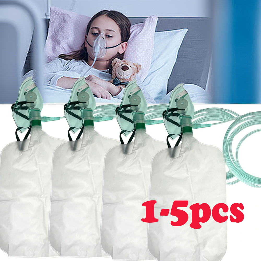 1-5PCS Adult Non-rebreather ox – обзор и цена Oxygen Mask Non-Rebreather