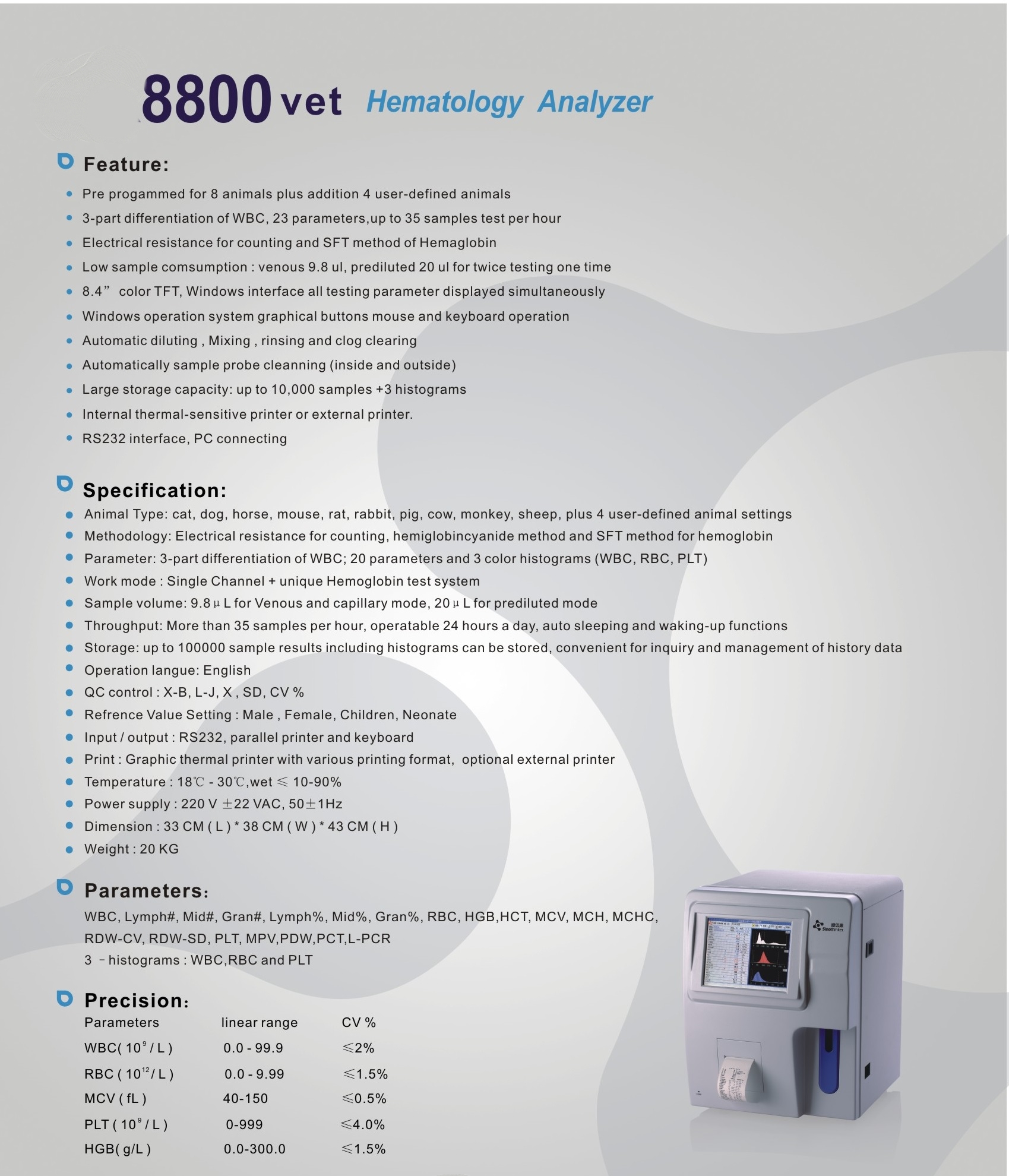New Open System Animal Three P – обзор и цена Medical Lab Units