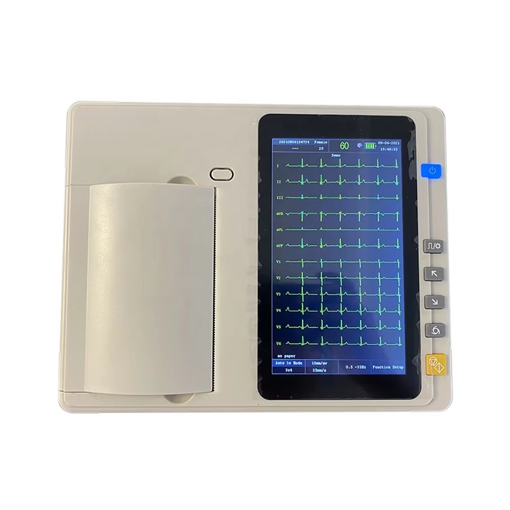 Portable 12 Lead 3/6/12 Channe – обзор и цена Ekg Ecg Machine Portable