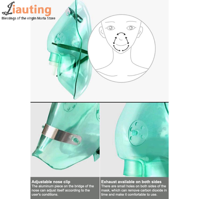 1pcs Adult/Child High Concentr – обзор и цена Oxygen Mask Non-Rebreather